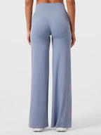 Wide-Leg Yoga Pants — High-Waisted & Buttery Soft