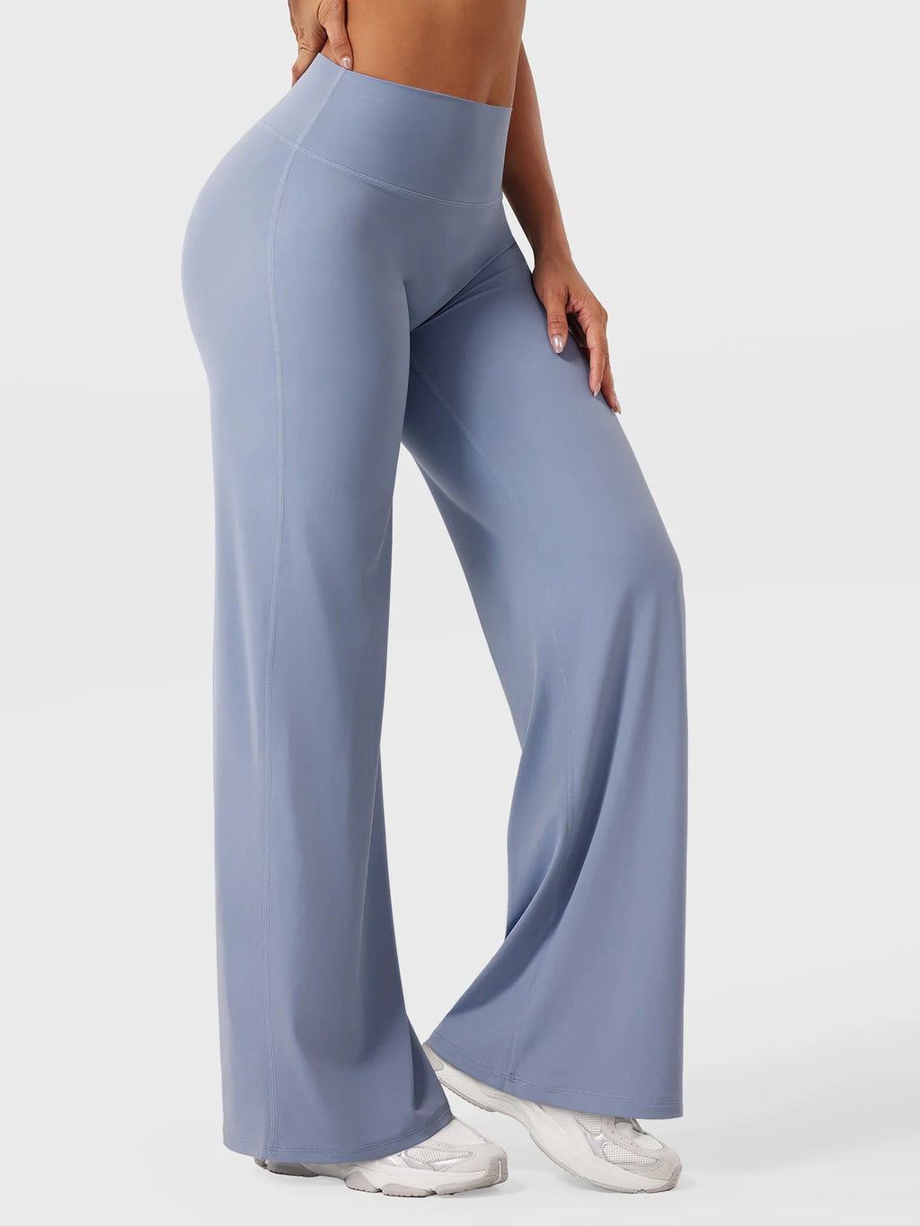 Wide-Leg Yoga Pants — High-Waisted & Buttery Soft