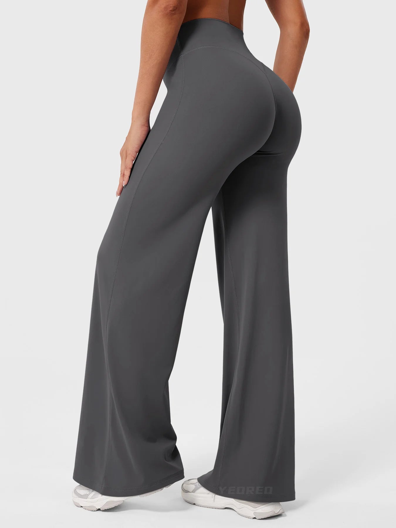 Wide-Leg Yoga Pants — High-Waisted & Buttery Soft