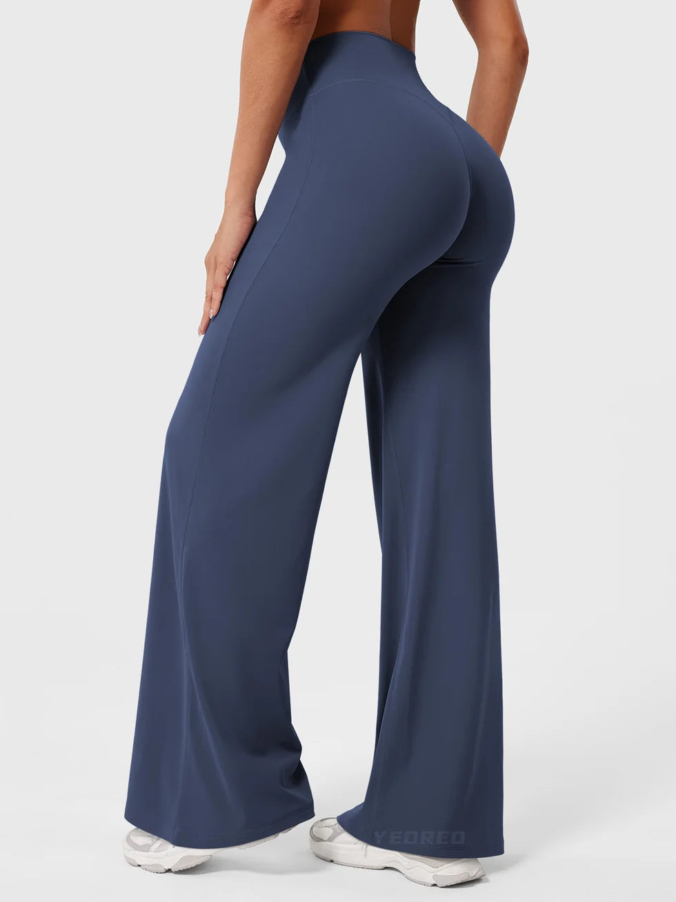 Wide-Leg Yoga Pants — High-Waisted & Buttery Soft