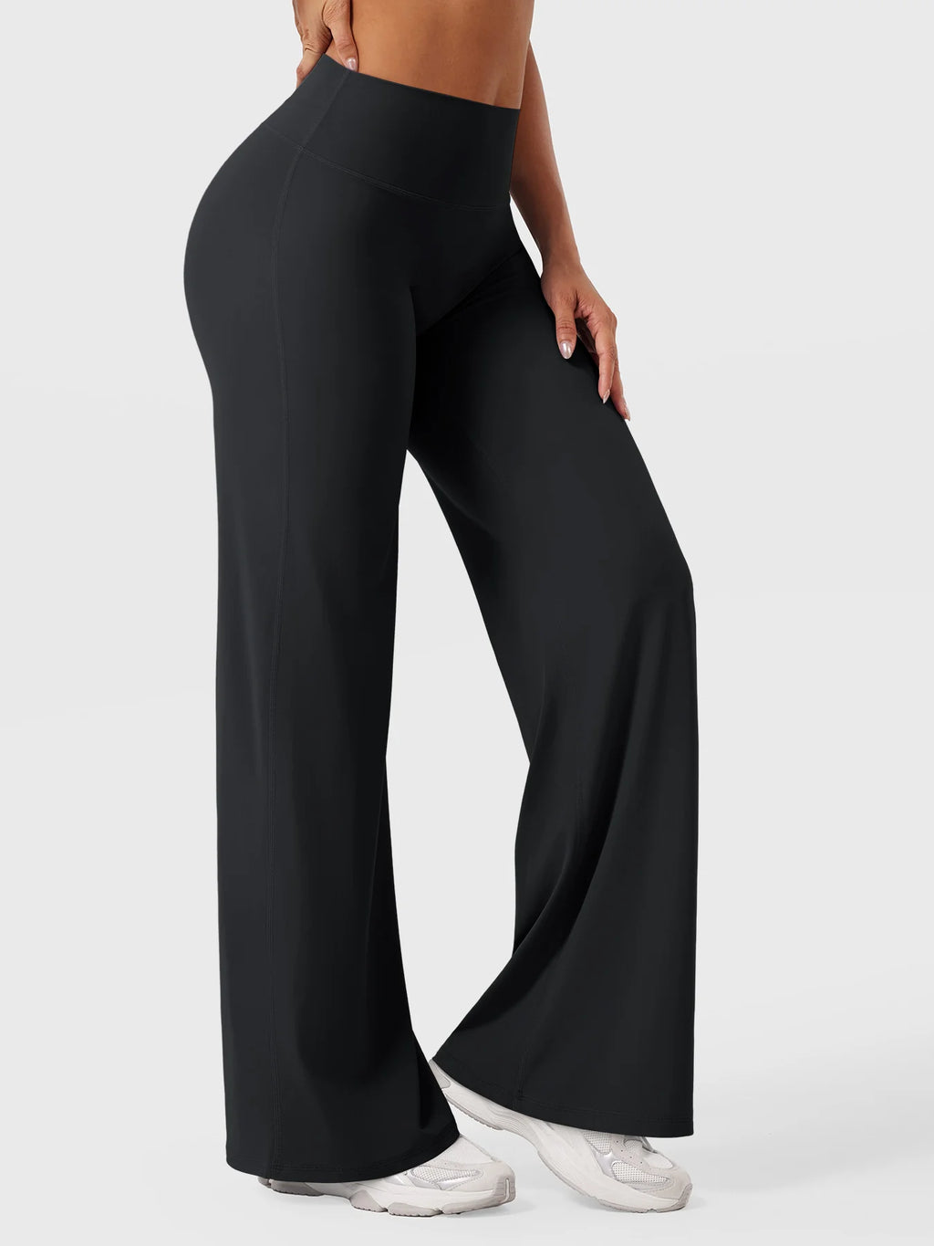 Wide-Leg Yoga Pants — High-Waisted & Buttery Soft