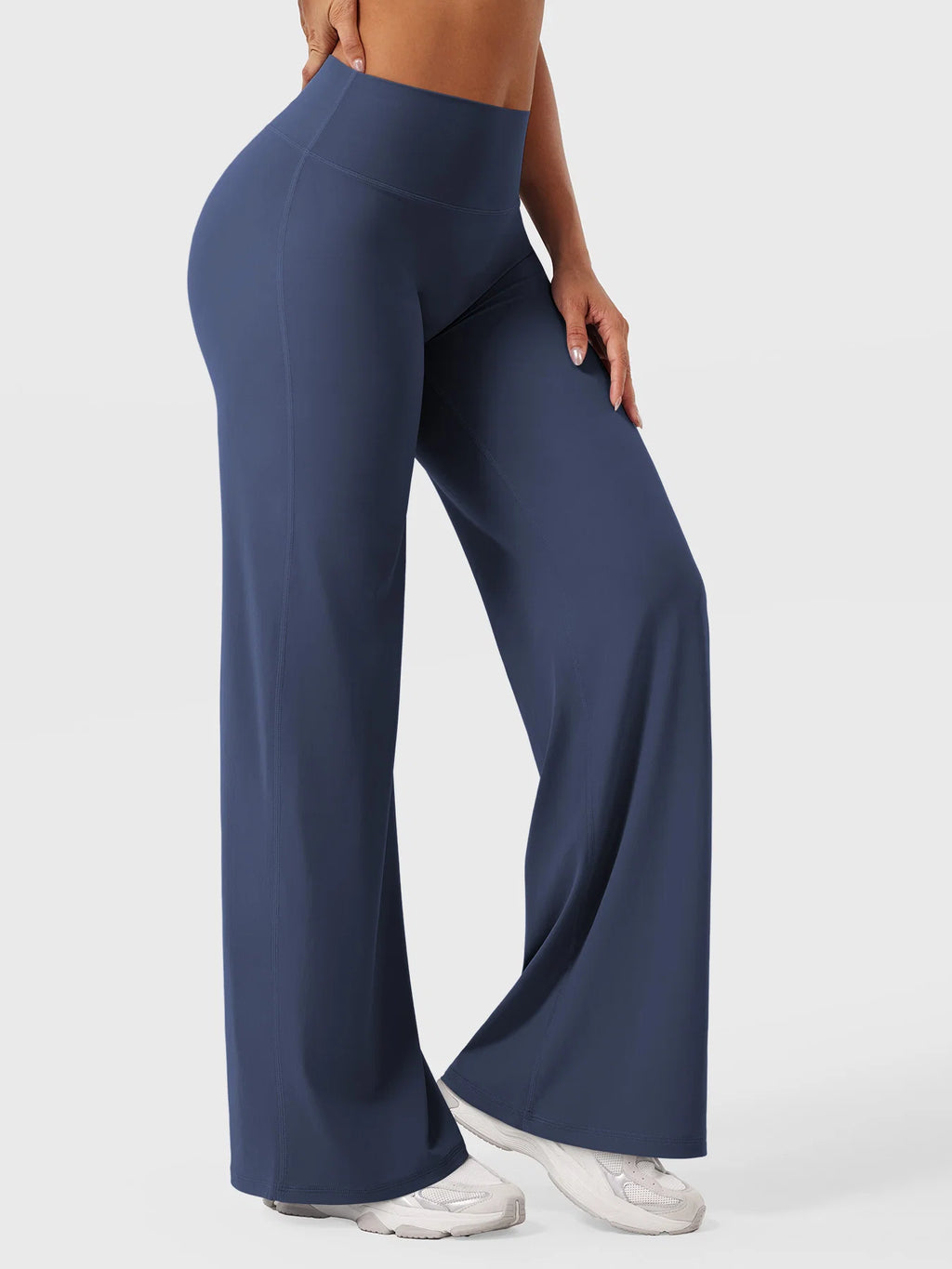 Wide-Leg Yoga Pants — High-Waisted & Buttery Soft