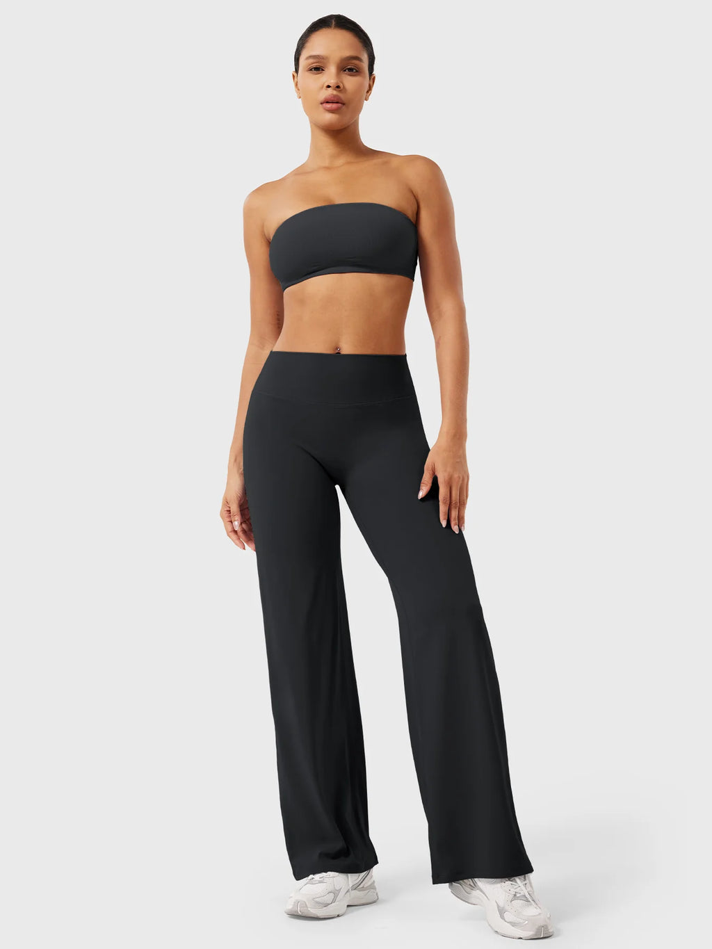 Wide-Leg Yoga Pants — High-Waisted & Buttery Soft